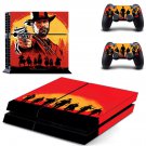 Red Dead Redemption 2 decal skin for PlayStation 4 Console & Controllers