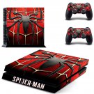 Spiderman decal skin for PlayStation 4 Console & Controllers