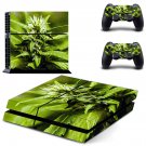 Weed Leaf decal skin for PlayStation 4 Console & Controllers