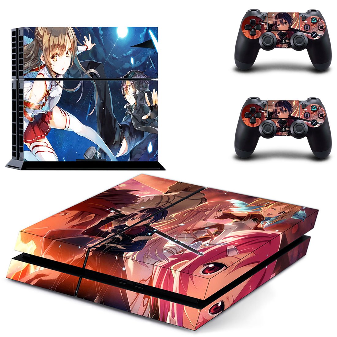 Sword Art Online decal skin for PlayStation 4 Console & Controllers