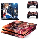 Sword Art Online decal skin for PlayStation 4 Console & Controllers