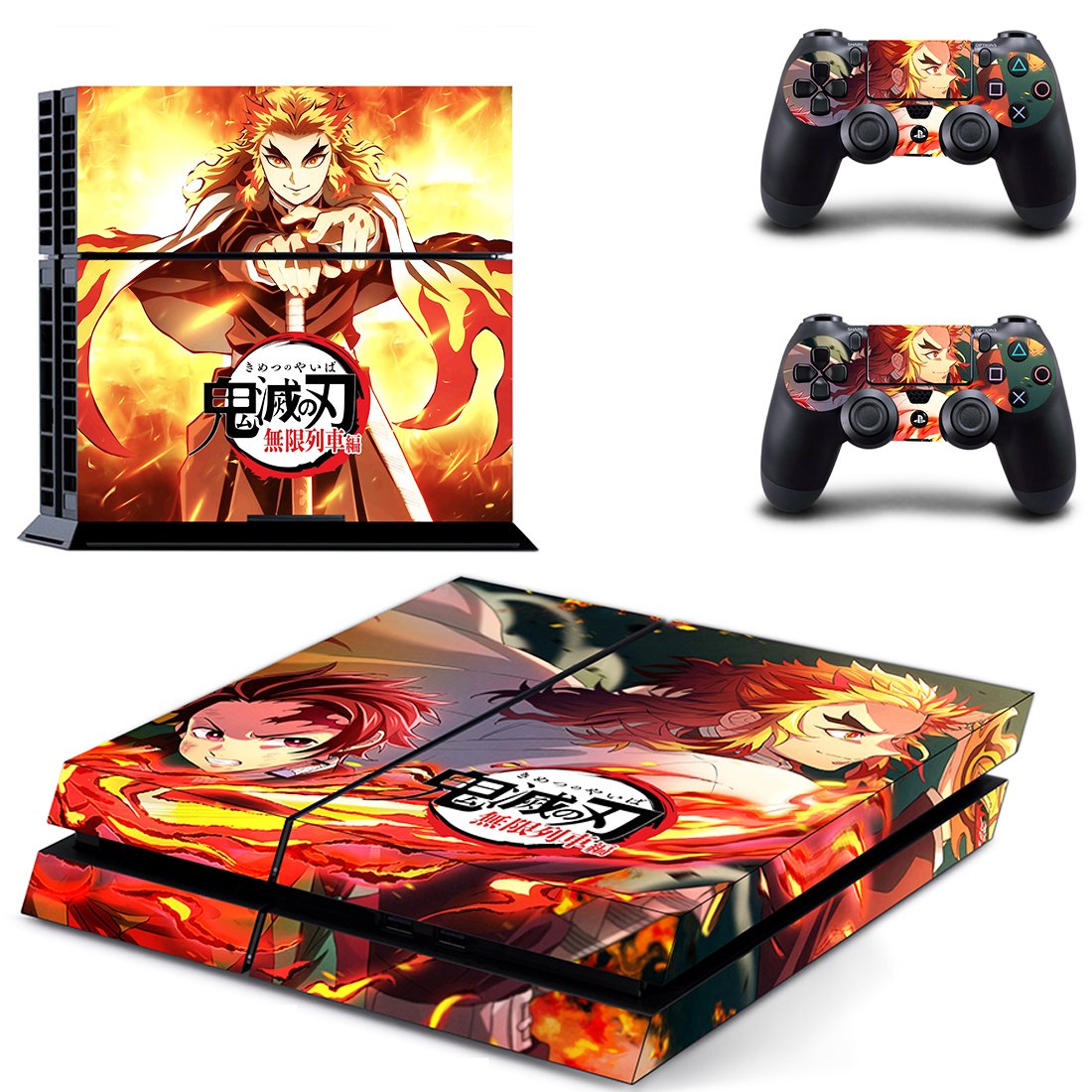 Demon Slayer decal skin for PlayStation 4 Console & Controllers
