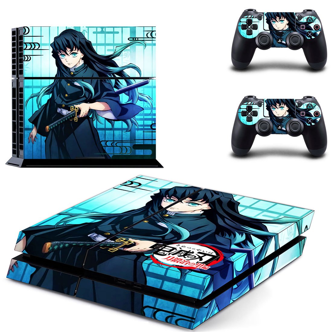 Demon Slayer decal skin for PlayStation 4 Console & Controllers