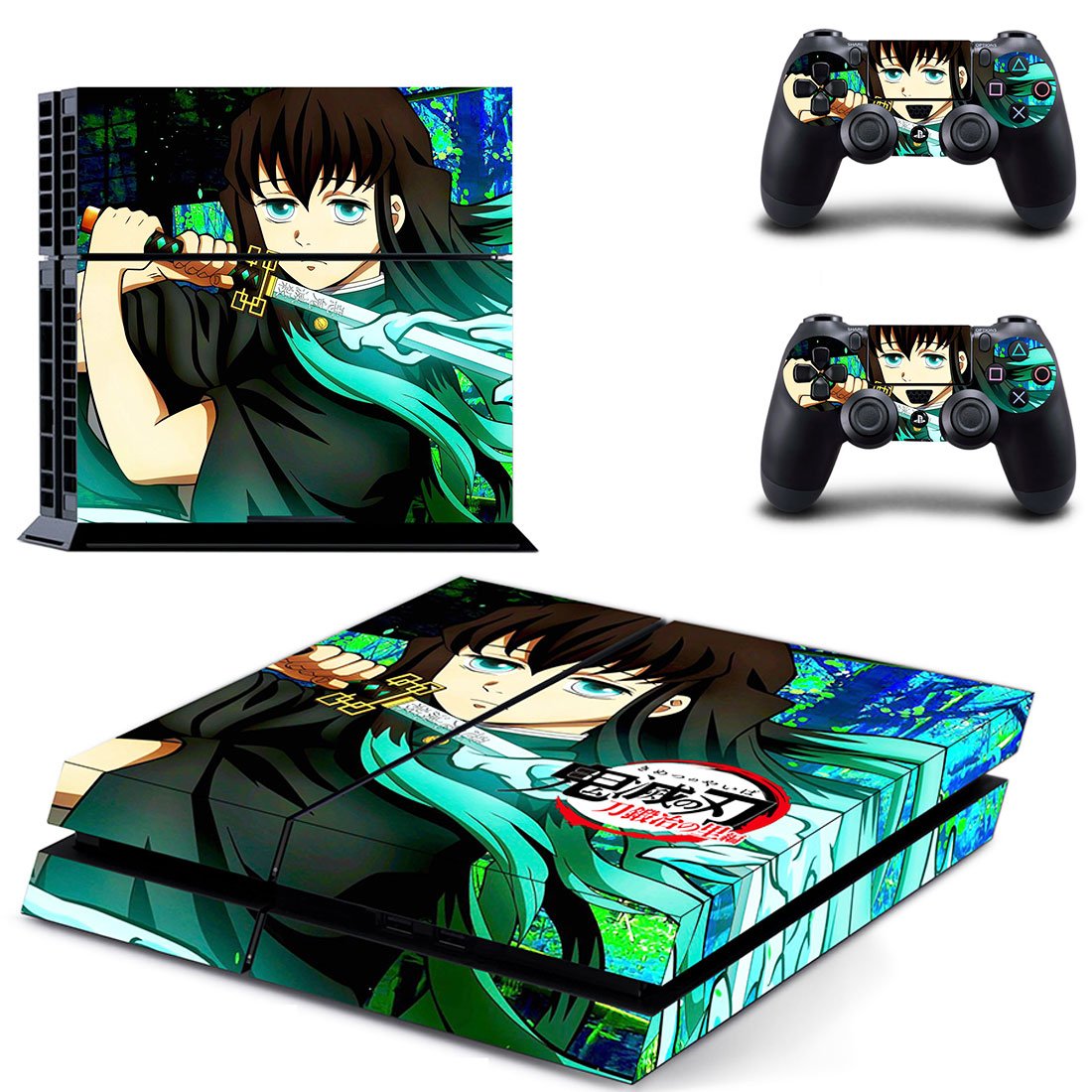 Demon Slayer decal skin for PlayStation 4 Console & Controllers