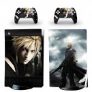 Final Fantasy decal skin for PS5 digital Console & 2 Controllers