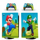 Super Mario decal skin for PS5 digital Console & 2 Controllers