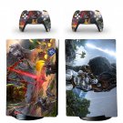 Ark Survival Evolved decal skin for PS5 digital Console & 2 Controllers