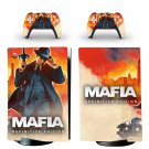 Mafia Definitive Edition decal skin for PS5 digital Console & 2 Controllers