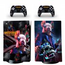 Watch Dogs Legion decal skin for PS5 digital Console & 2 Controllers