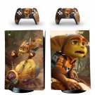 Ratchet and Clank decal skin for PS5 digital Console & 2 Controllers