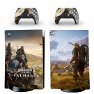 Assassin's Creed Valhalla decal skin for PS5 digital Console & 2 Controllers
