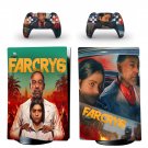Far Cry 6 decal skin for PS5 digital Console & 2 Controllers