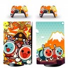 Taiko no Tatsujin decal skin for PS5 digital Console & 2 Controllers