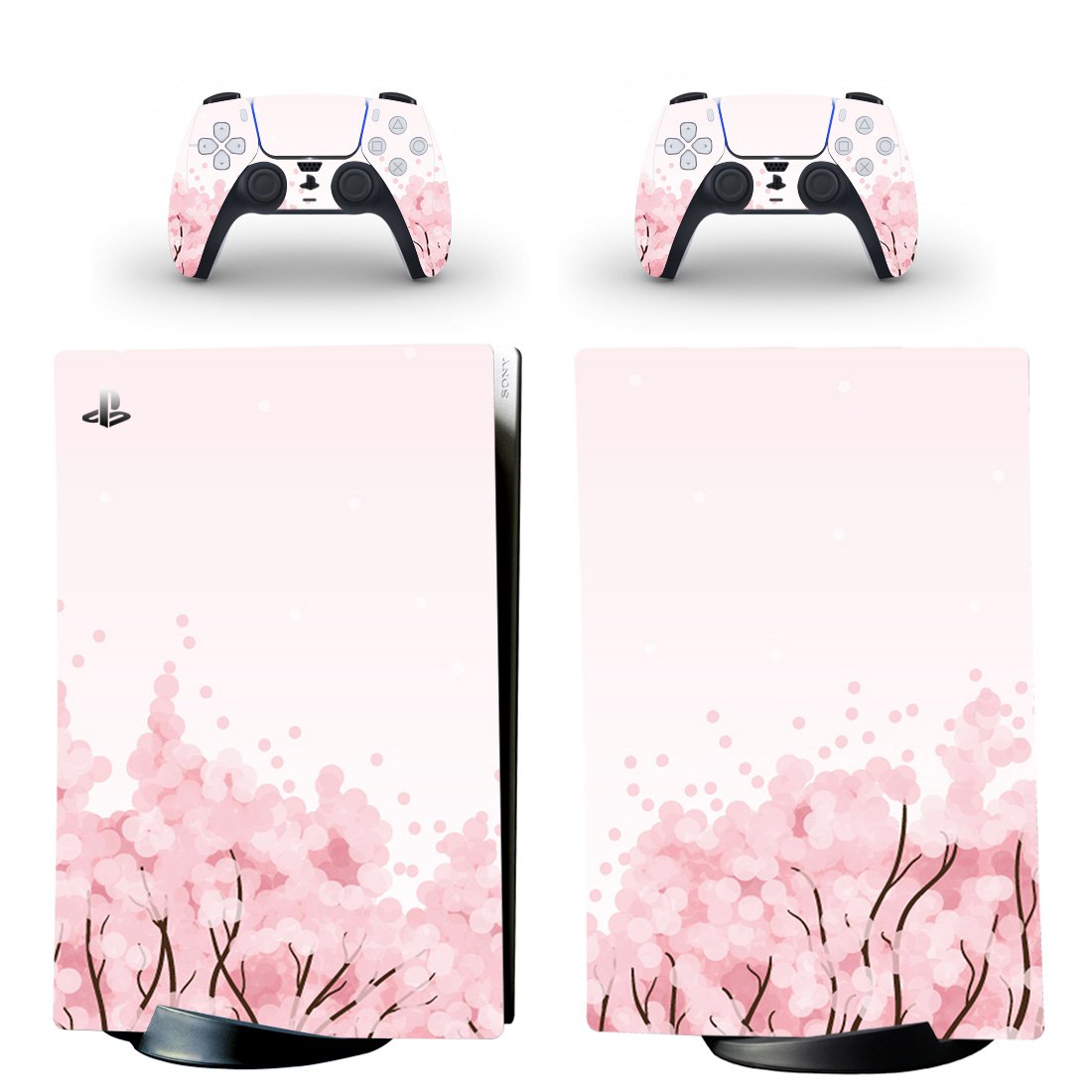 Anime decal skin for PS5 digital Console & 2 Controllers