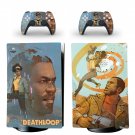 Death Loop decal skin for PS5 digital Console & 2 Controllers