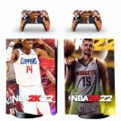 NBA 2K22 decal skin for PS5 digital Console & 2 Controllers