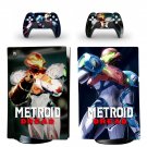 Metroid Dread decal skin for PS5 digital Console & 2 Controllers