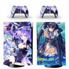 Anime Neptunia decal skin for PS5 digital Console & 2 Controllers