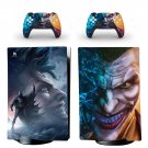 Joker Batman decal skin for PS5 digital Console & 2 Controllers