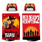 Red Dead Redemption 2 decal skin for PS5 digital Console & 2 Controllers