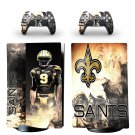 New Orleans Saints decal skin for PS5 digital Console & 2 Controllers