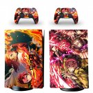 Demon Slayer decal skin for PS5 digital Console & 2 Controllers