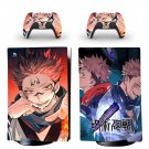 Jujutsu Kaisen decal skin for PS5 digital Console & 2 Controllers