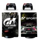 GT racing decal skin for PS5 digital Console & 2 Controllers