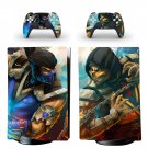 Mortal Kombat decal skin for PS5 digital Console & 2 Controllers