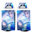Final Fantasy decal skin for PS5 digital Console & 2 Controllers
