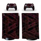 Digital Texture decal skin for PS5 digital Console & 2 Controllers
