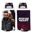 Atomic Heart decal skin for PS5 digital Console & 2 Controllers