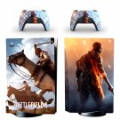 YSPF0068 Battlefield decal skin for PS5 disc Console and 2 Controllers