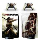 Tomb Raider decal skin for PS5 disc Console and 2 Controllers