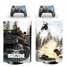 COD Warzone decal skin for PS5 disc Console and 2 Controllers