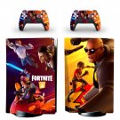 Fortnite decal skin for PS5 disc Console and 2 Controllers