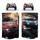 Car Racing decal skin for PS5 disc Console and 2 Controllers