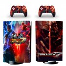 Tekken 7 decal skin for PS5 disc Console and 2 Controllers