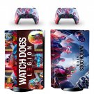 Watch Dogs Legion decal skin for PS5 disc Console and 2 Controllers