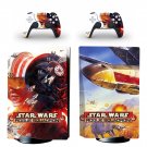 Star Wars decal skin for PS5 disc Console and 2 Controllers