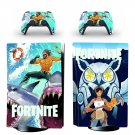 Fortnite decal skin for PS5 disc Console and 2 Controllers