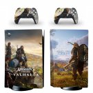 Assassin's Creed Valhalla decal skin for PS5 disc Console and 2 Controllers