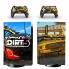 Dirt 5 decal skin for PS5 disc Console and 2 Controllers