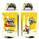 Cuphead decal skin for PS5 disc Console and 2 Controllers