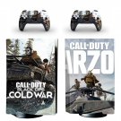 Black Ops Cold War decal skin for PS5 disc Console and 2 Controllers
