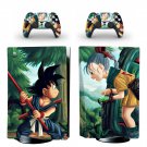 Dragon Ball decal skin for PS5 disc Console and 2 Controllers