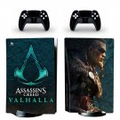 Assassin's Creed Valhalla decal skin for PS5 disc Console and 2 Controllers