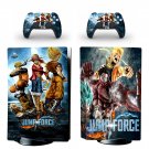 Jump Force decal skin for PS5 disc Console and 2 Controllers