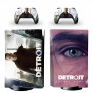 Detroit Become Human decal skin for PS5 disc Console and 2 Controllers