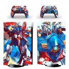 Gundam decal skin for PS5 disc Console and 2 Controllers